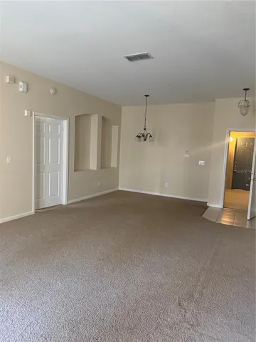 a view of empty room