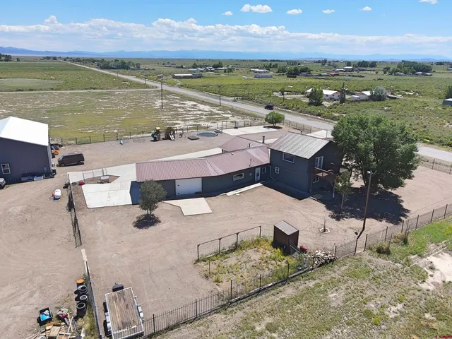 a view of a city with an ocean
