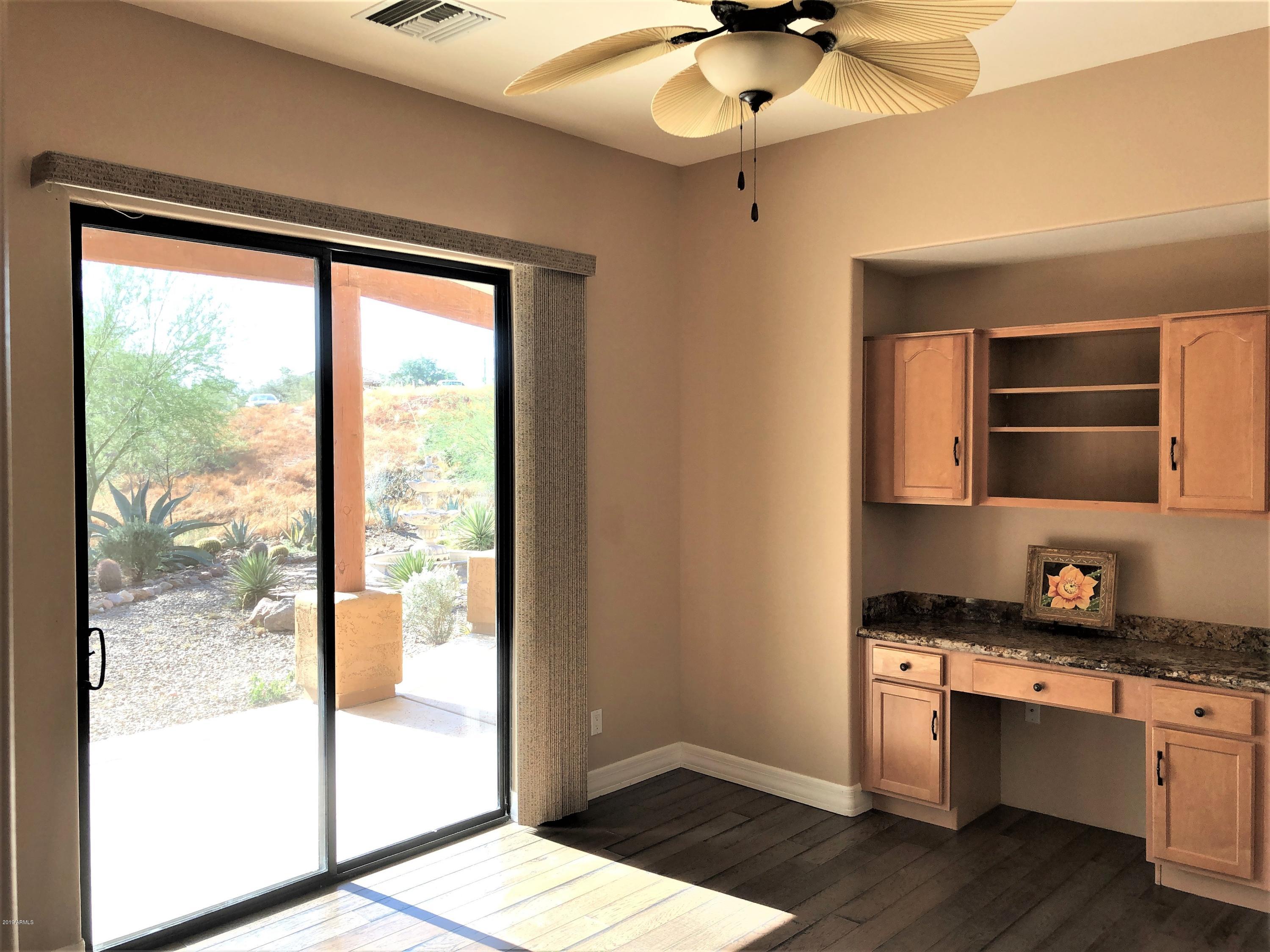 42420 North New River Road Phoenix, AZ 85086 - Photo 25 of 36 Bedroom 2 w/ Walkout & Built-in Desk