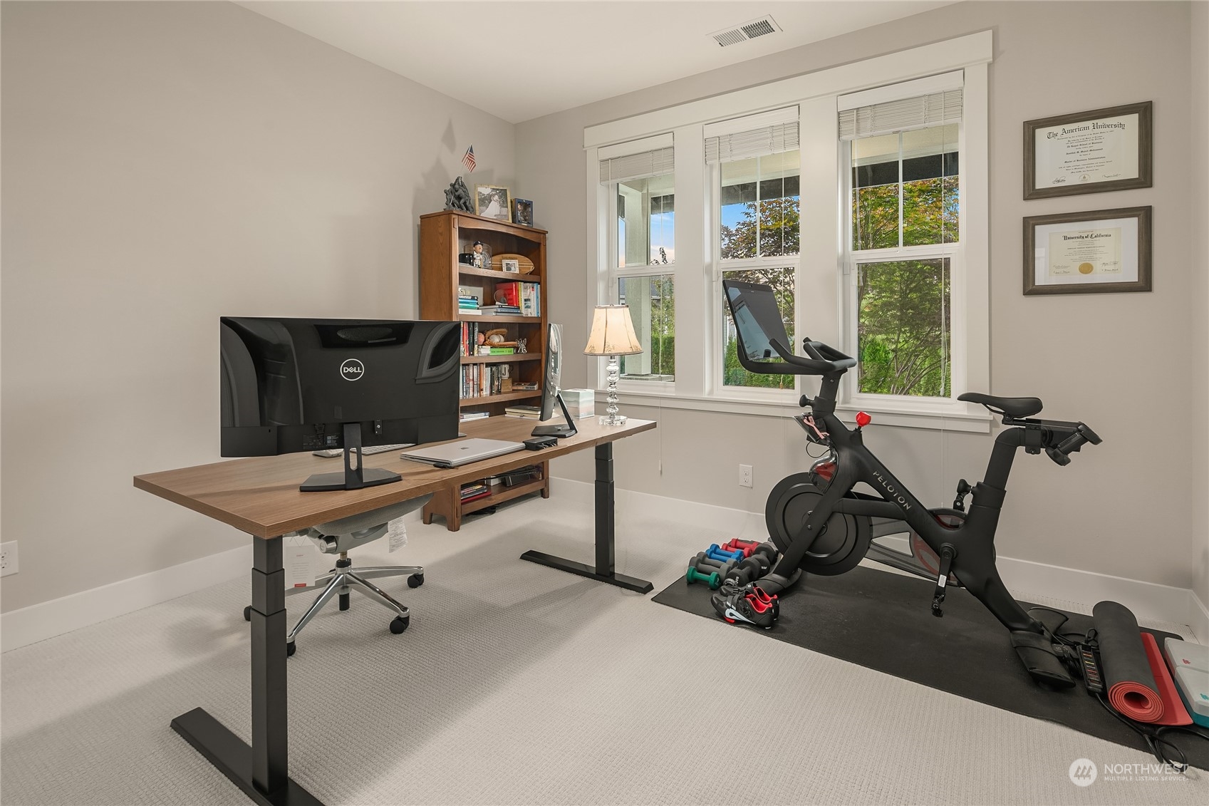 17221 93rd Place Northeast Bothell, WA 98011 - Photo 12 of 32 a room with gym equipment and a window