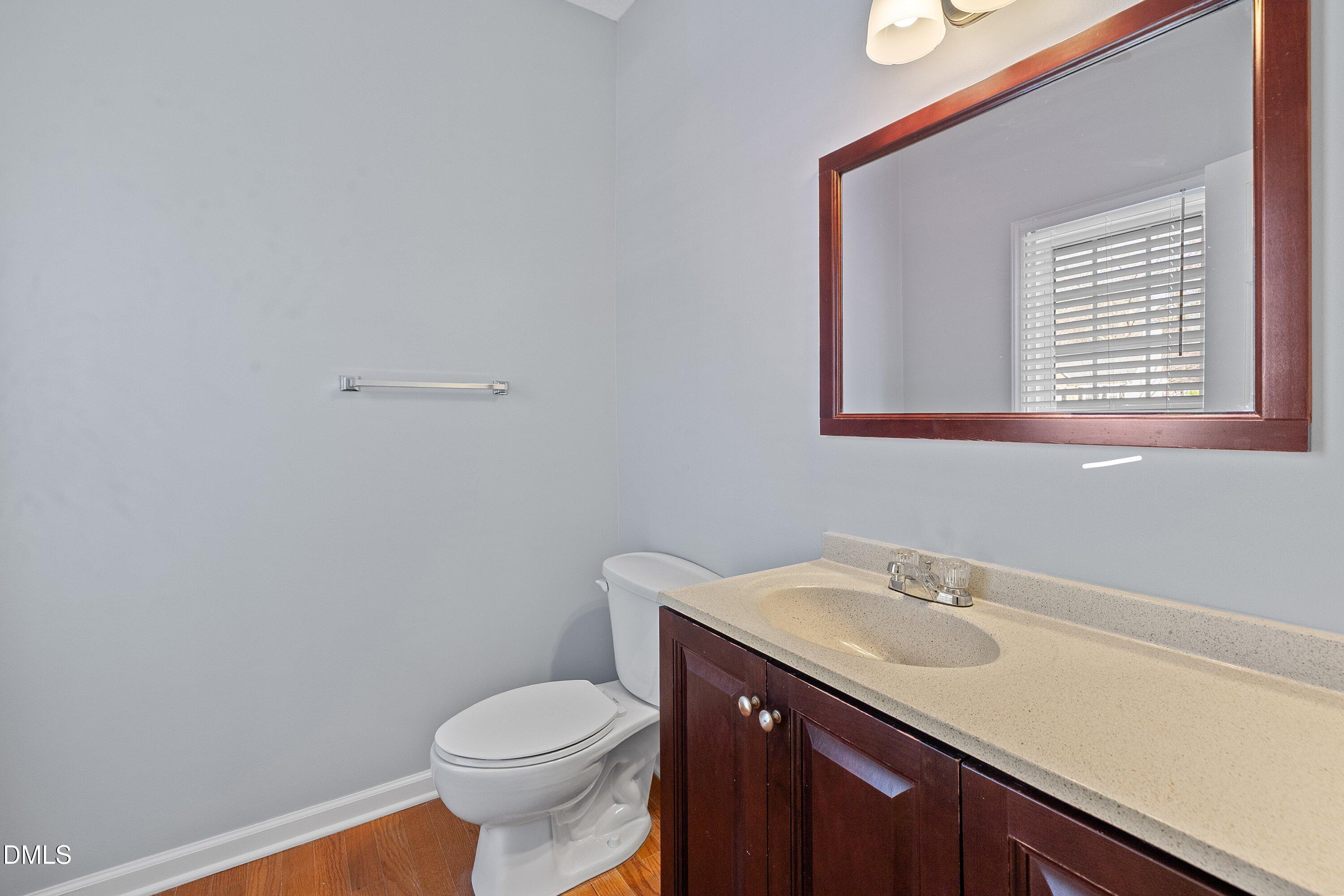 113 Laurel Branch Drive Cary, NC 27513 - Photo 8 of 40 a bathroom with a sink and a toilet