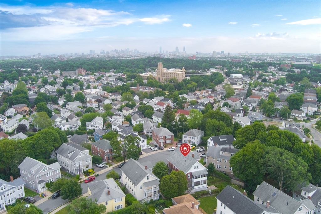 29 Hillcrest Circle, Unit 2 Watertown, MA 02472 - Photo 35 of 36 an aerial view of a city