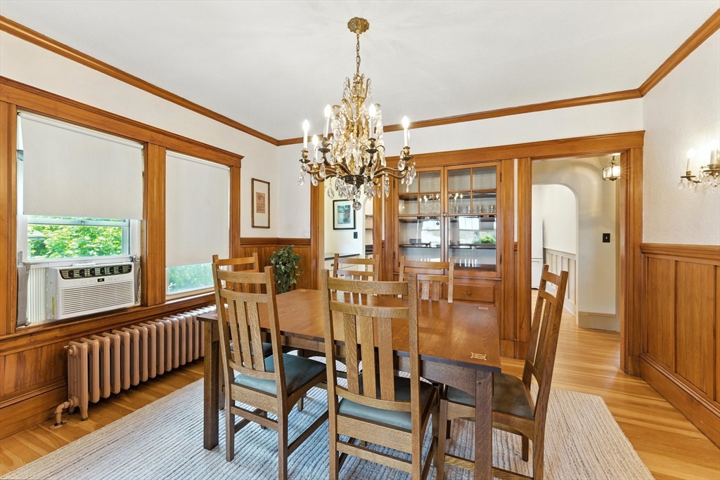 29 Hillcrest Circle, Unit 2 Watertown, MA 02472 - Photo 9 of 36 a view of a dining room with furniture and window