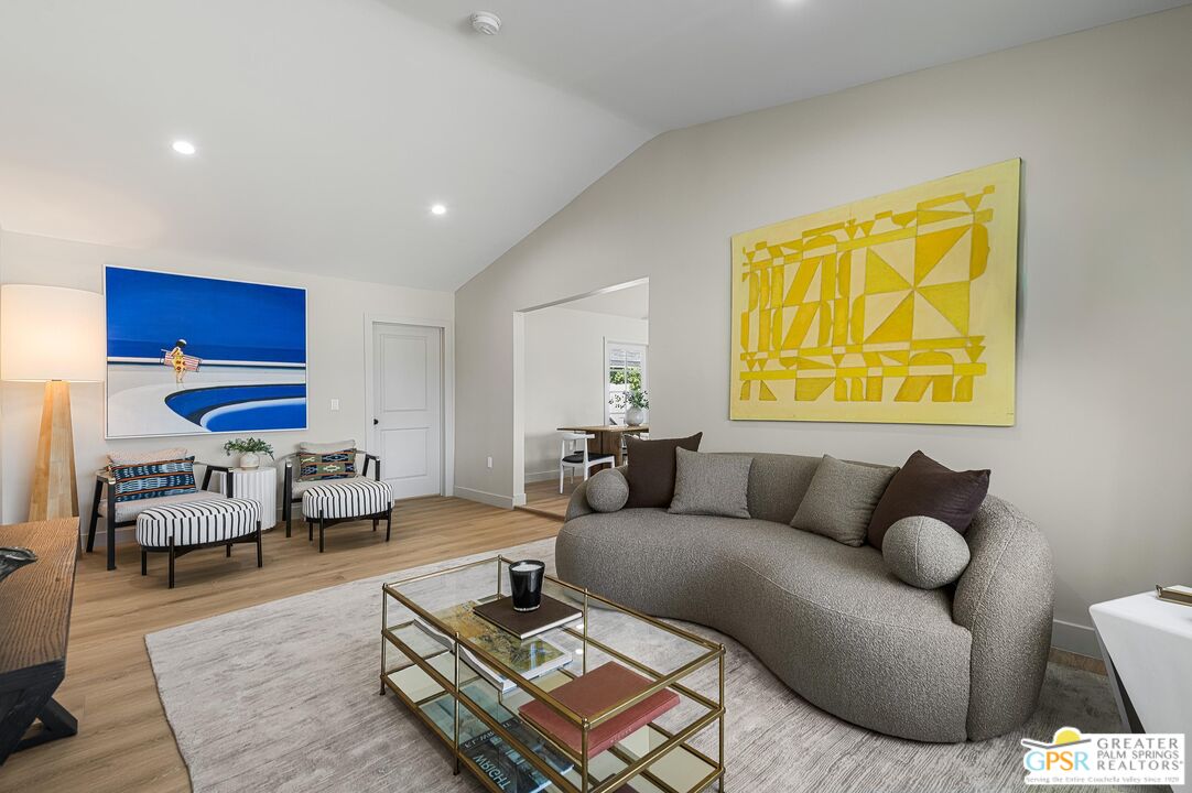 1433 North Fiesta Road Palm Springs, CA 92262 - Photo 11 of 30 a living room with furniture and a couch