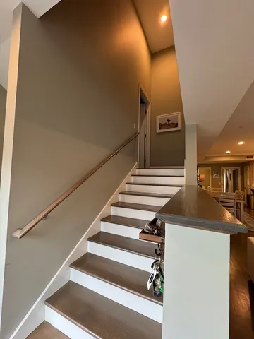 a view of entryway and hall