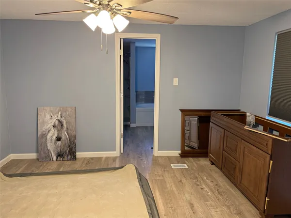a view of a livingroom with a chandelier