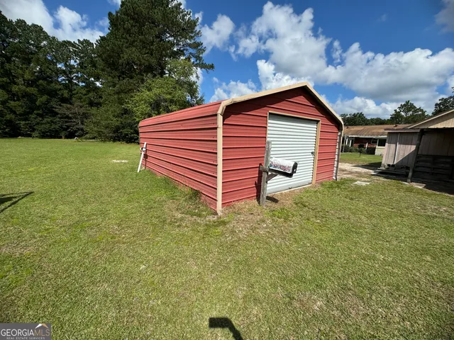 a view of barbeque grill