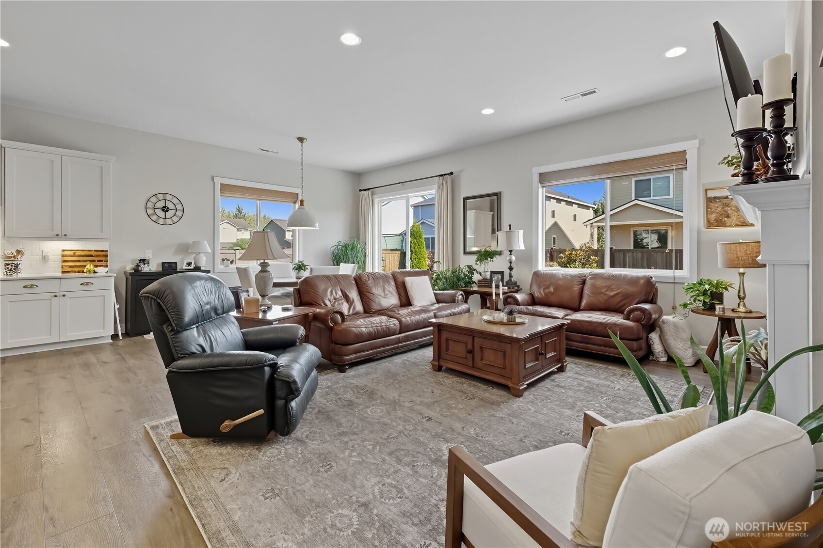 630 South Knowles Street Buckley, WA 98321 - Photo 11 of 29 a living room with furniture and a large window