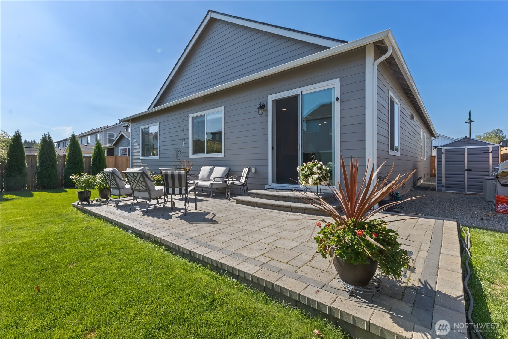 630 South Knowles Street Buckley, WA 98321 - Photo 23 of 29 a front view of house with yard and outdoor seating