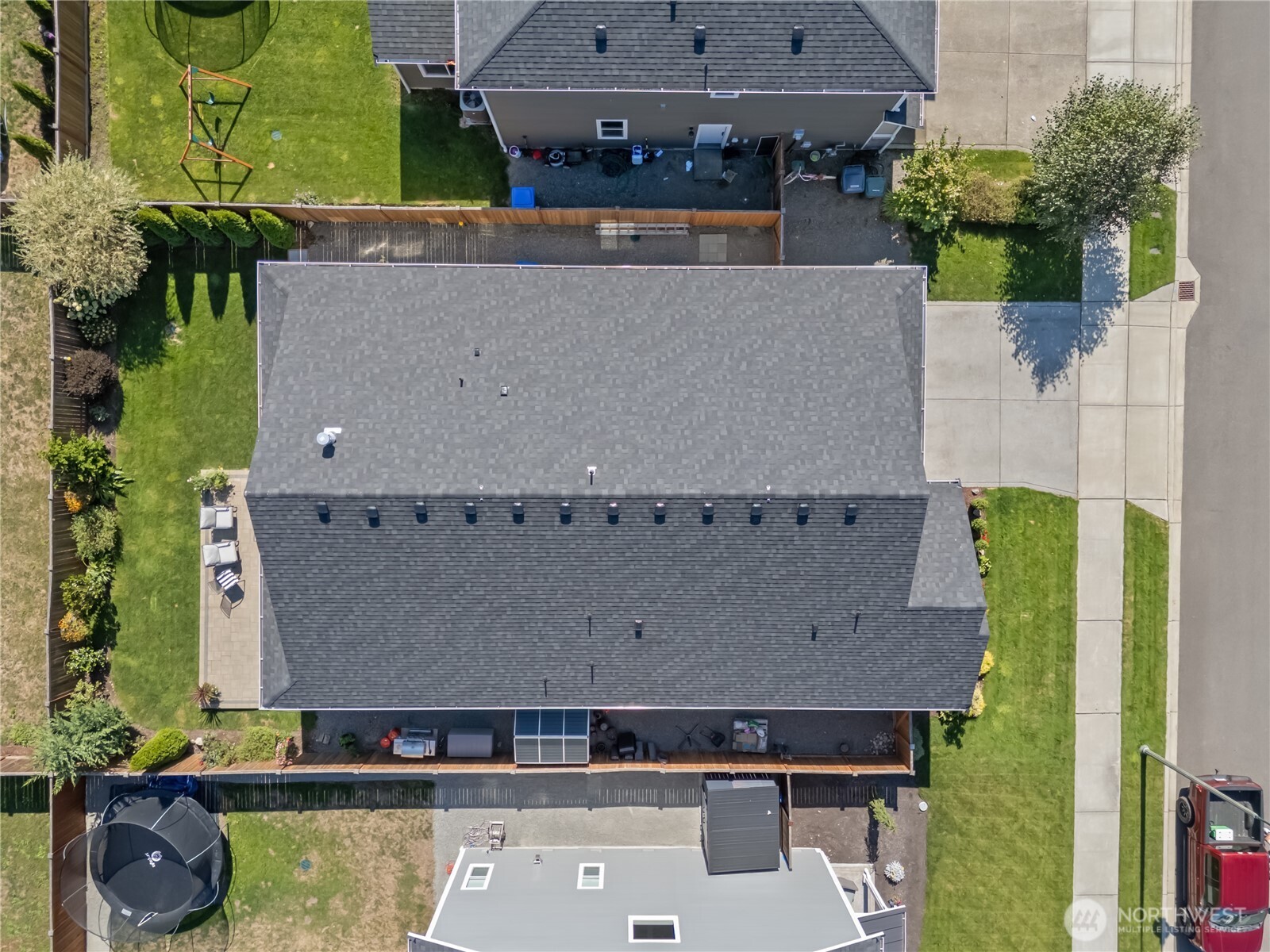 630 South Knowles Street Buckley, WA 98321 - Photo 29 of 29 an aerial view of a house with a yard