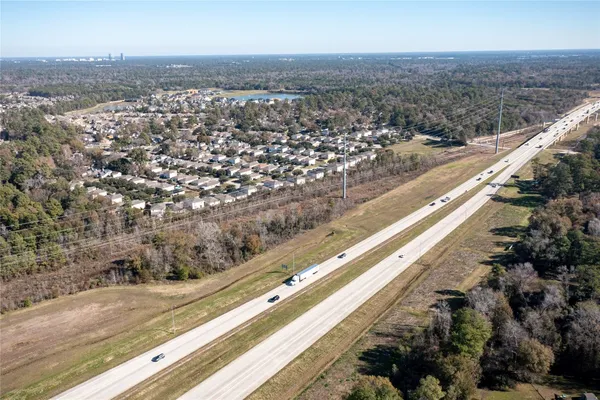 a view of city and ocean view