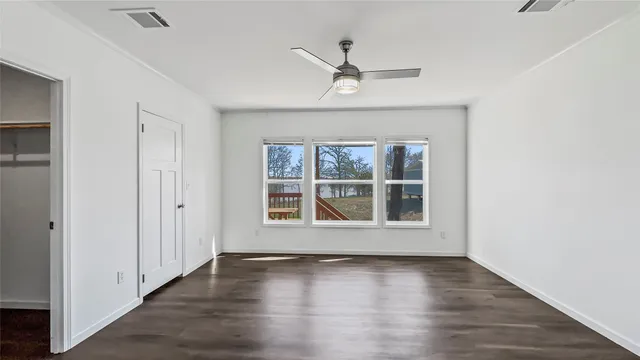 a view of a room with shelf