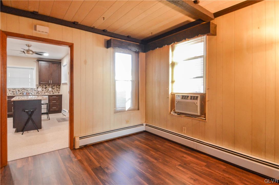 33 South 5th Street Emmaus, PA 18049 - Photo 6 of 24 a view of empty room with wooden floor and fan