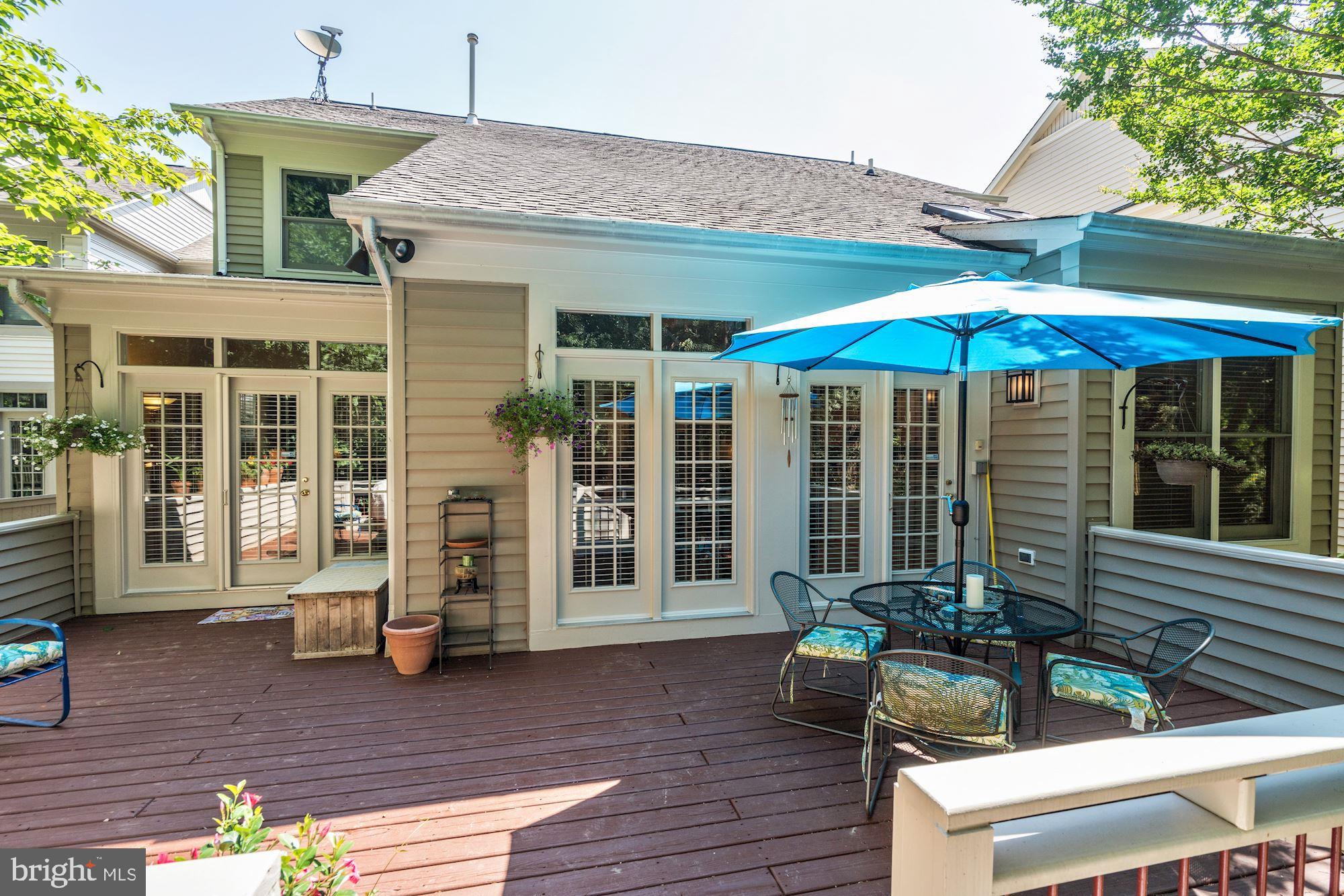 1312 Red Hawk Circle Reston, VA 20194 - Photo 45 of 48 Deck spans the width of home