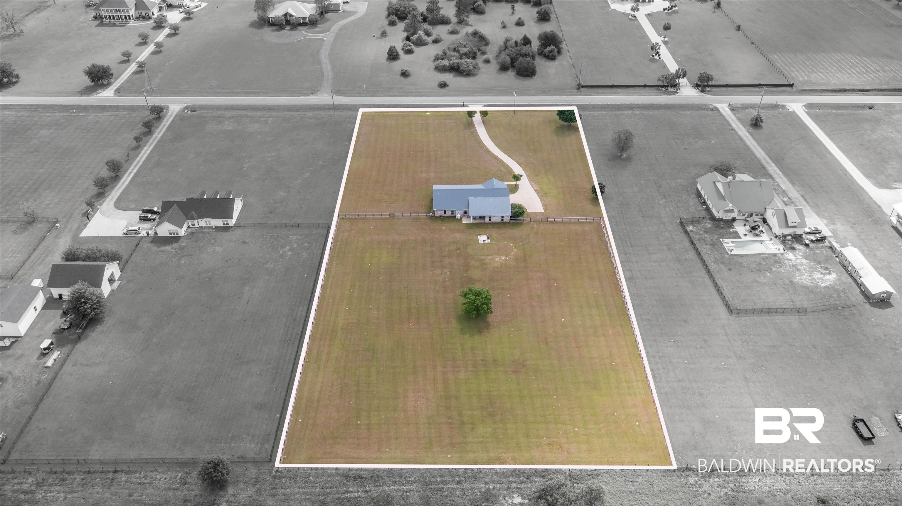 9855 Stucki Road Elberta, AL 36530 - Photo 7 of 54 View of property location featuring property parcel outlined