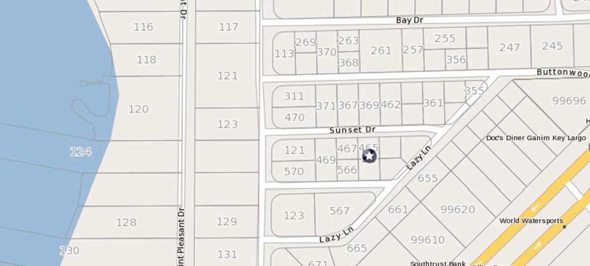 10 Sunset Road Key Largo, FL 33037 - Photo 5 of 6 Map