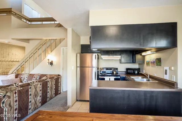 a view of city from a balcony