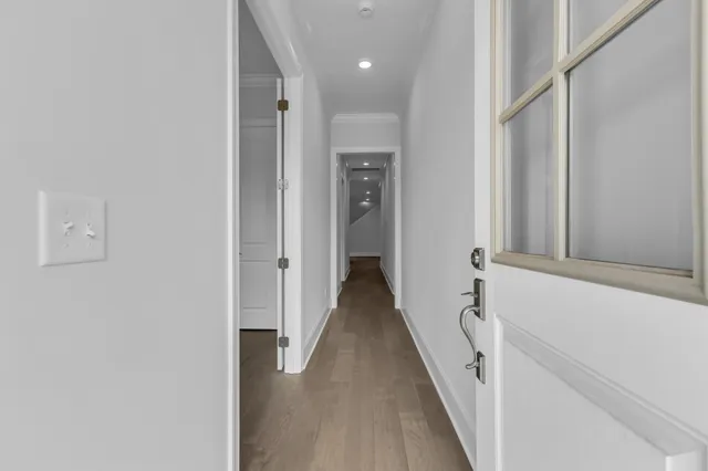 a view of an entryway of the house