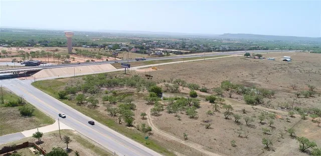 an aerial view of beach