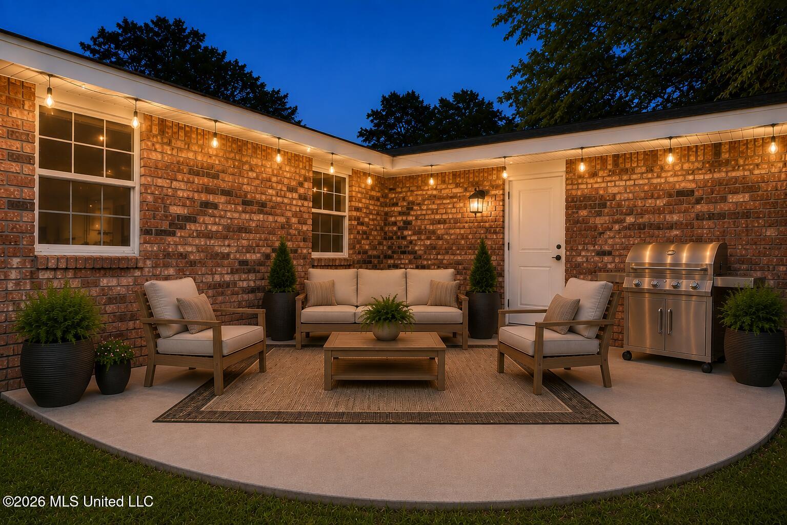 371 Price Road Perkinston, MS 39573 - Photo 10 of 49 Staged Back Patio