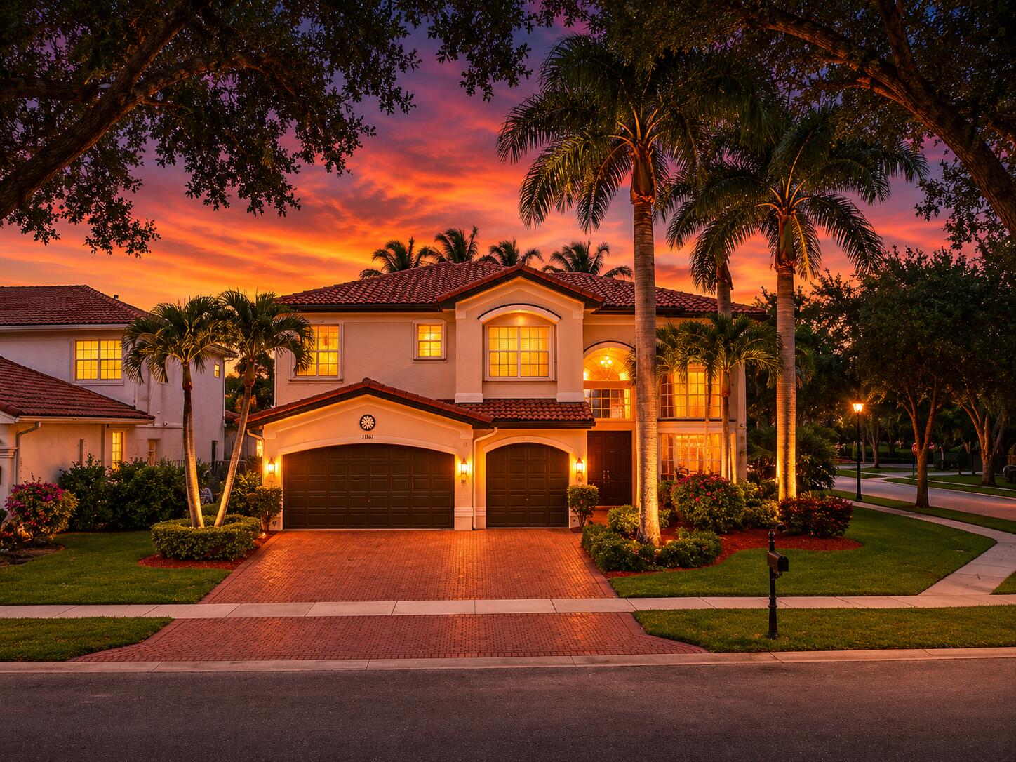 11161 Sunset Ridge Circle Boynton Beach, FL 33473 - Photo 54 of 71 Twilight