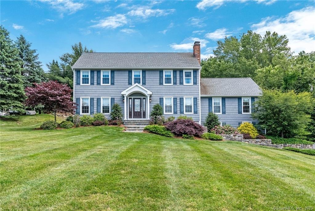 44 Beech Tree Hill Road Shelton, CT 06484 - Photo 1 of 1 a front view of a house with garden and porch