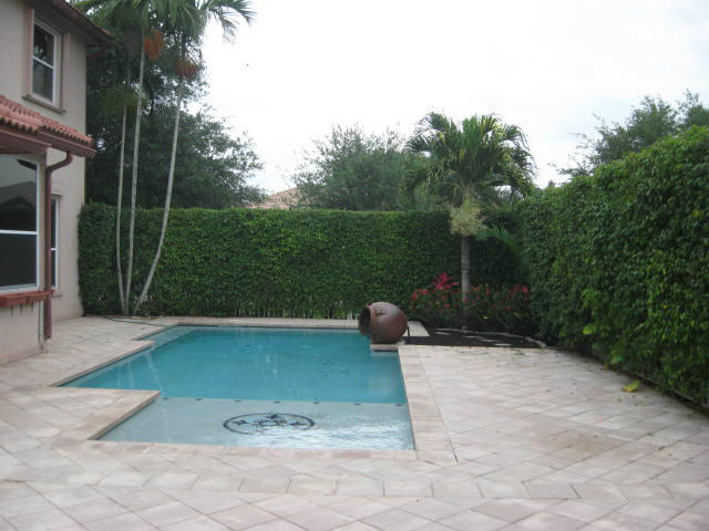 22194 Braddock Place Boca Raton, FL 33428 - Photo 19 of 20 a view of a backyard