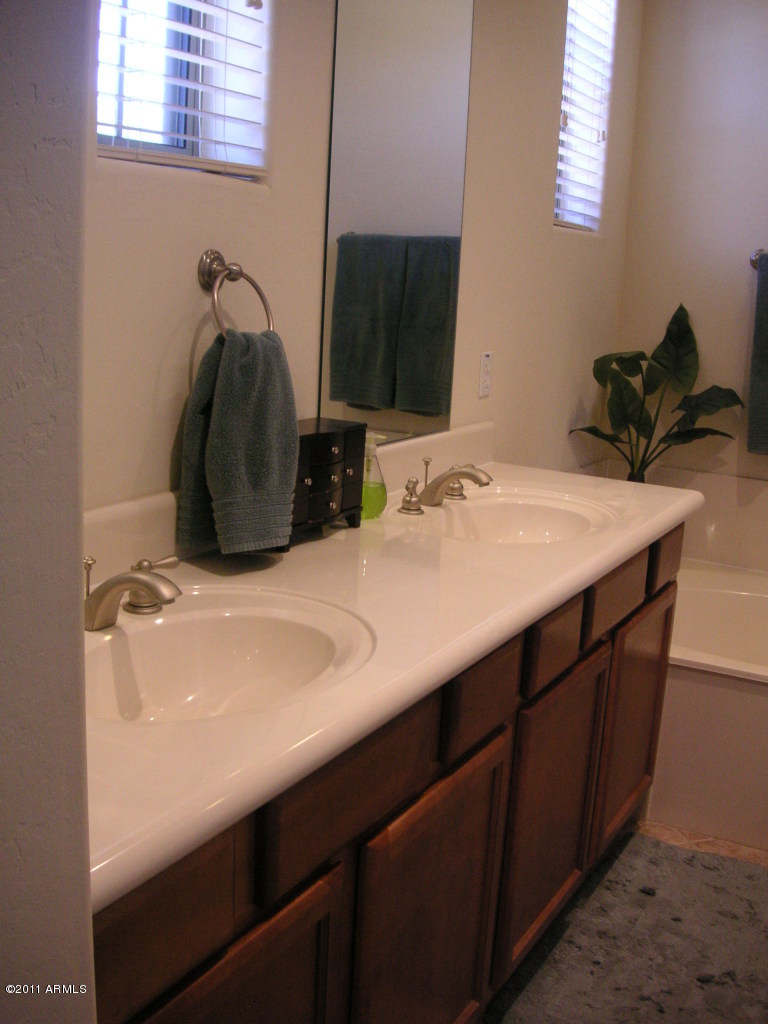 3935 East Rough Rider Road, Unit 1093 Phoenix, AZ 85050 - Photo 15 of 20 Master Bath vanities