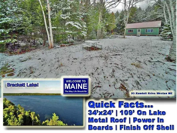 $149,900 | 93 Brackett Drive, Weston, ME 04424