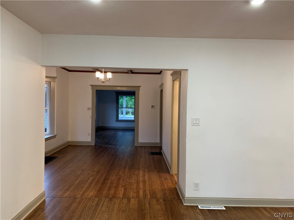 2017 James Street Syracuse, NY 13206 - Photo 13 of 29 View from Family Room through Dining Room into Par