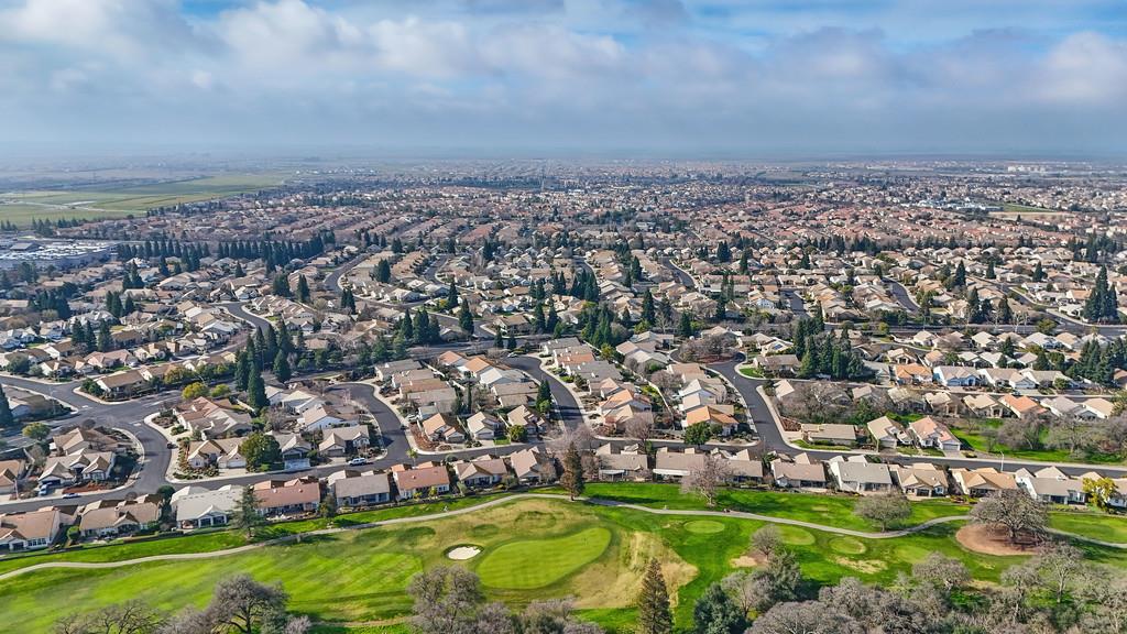 6014 Timberlodge Lane Roseville, CA 95747 - Photo 59 of 63 an aerial view of a city with lots of residential buildings