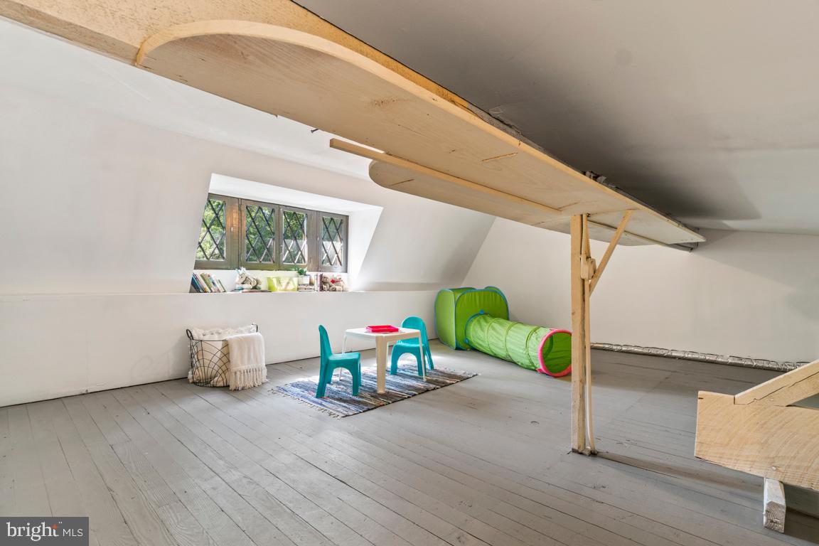 1709 Lanier Place Northwest Washington, DC 20009 - Photo 34 of 47 Refinished attic