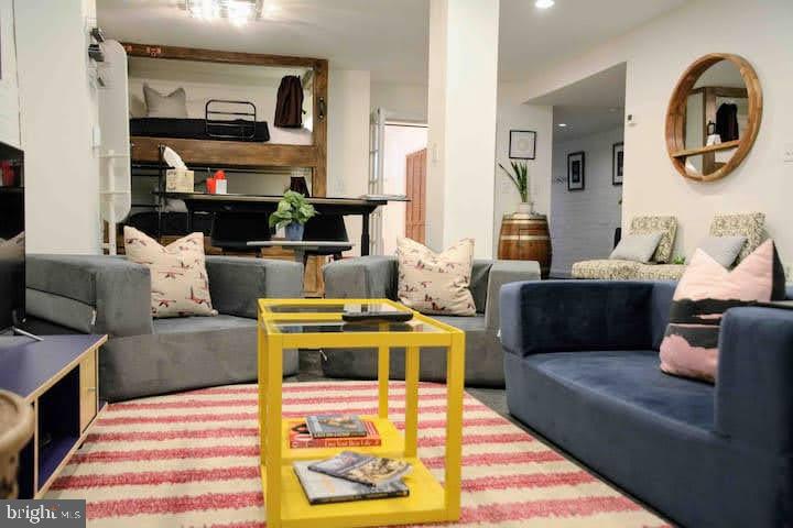 1709 Lanier Place Northwest Washington, DC 20009 - Photo 40 of 47 Basement living room