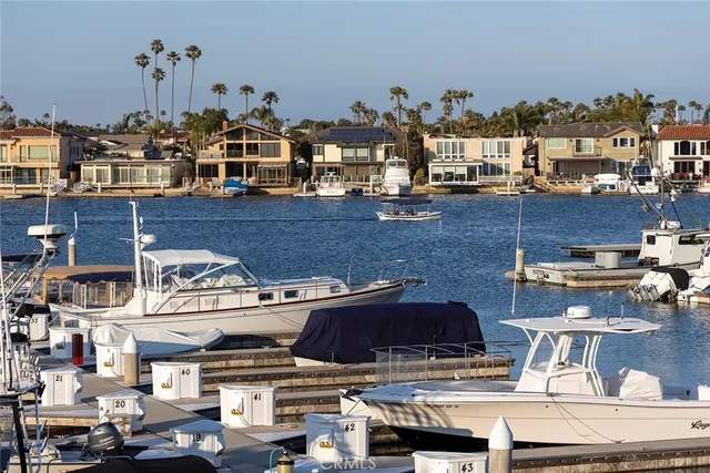 a view of a lake with a mountain in the background
