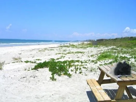a view of an ocean beach