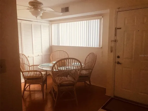 a view of a livingroom with furniture