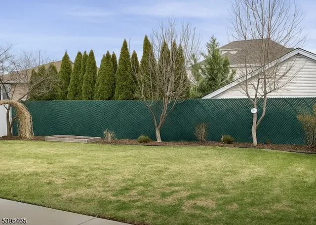 a view of an outdoor space and a yard