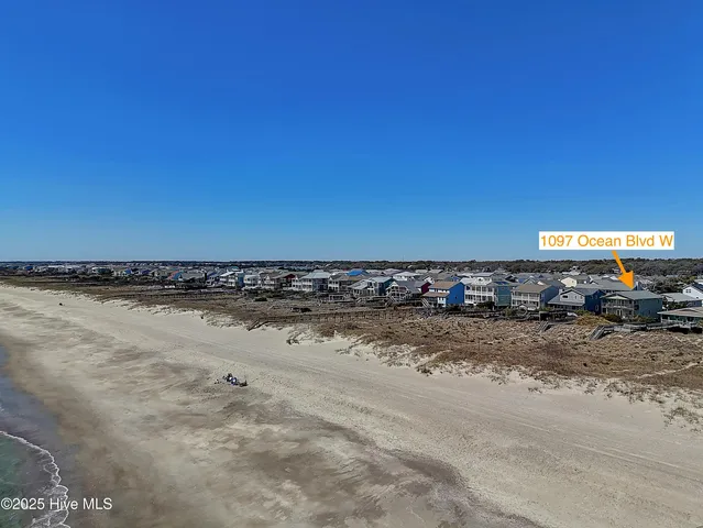 $1,225,000 | 1097 Ocean Boulevard West, Holden Beach, NC 28462