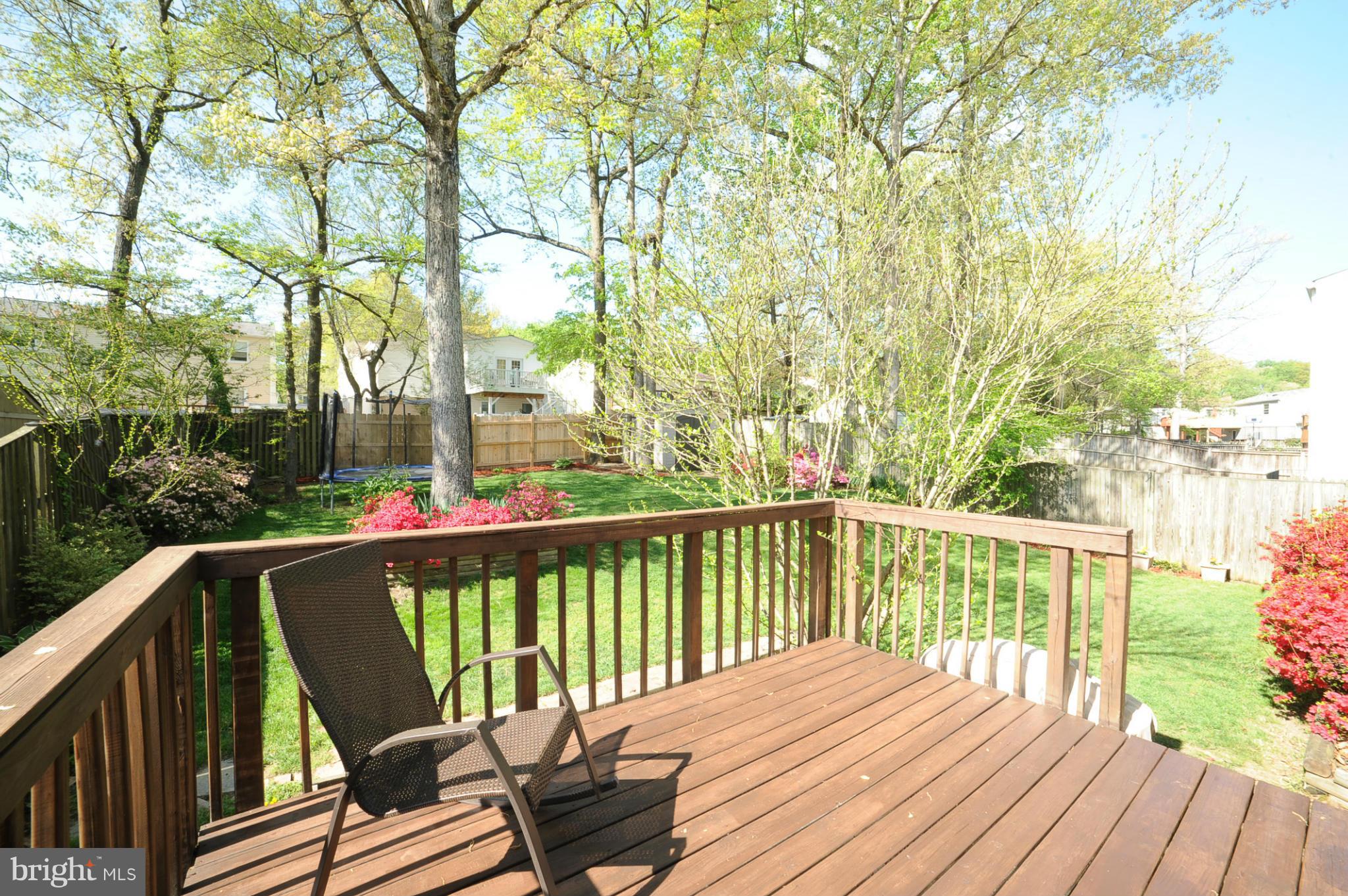 8285 Raindrop Way Springfield, VA 22153 - Photo 20 of 23 Nice Deck