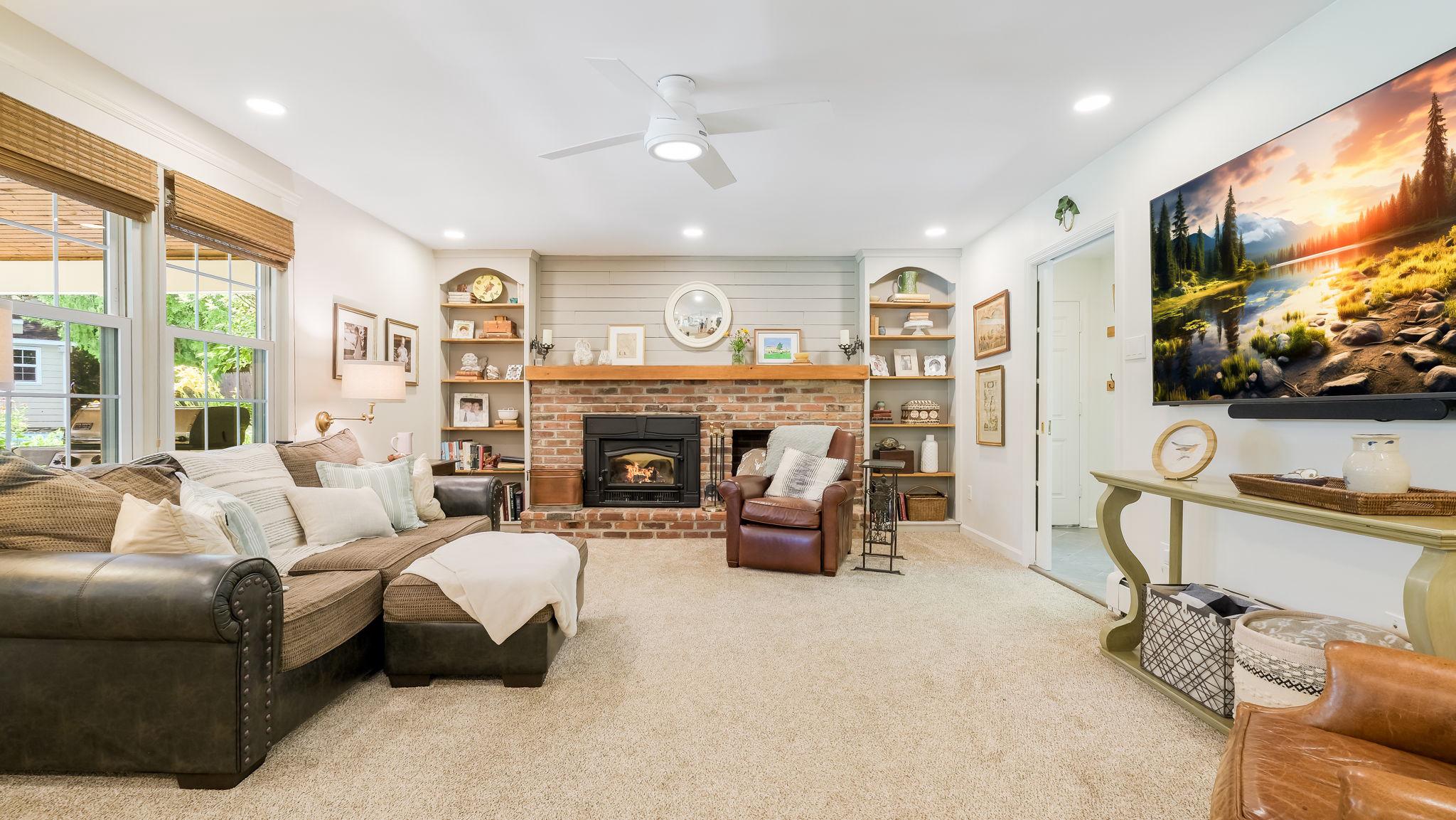 17 Stringer Drive Doylestown, PA 18901 - Photo 29 of 80 Built-Ins Flank the Fireplace