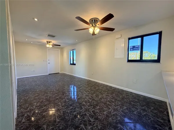 a view of empty room with window