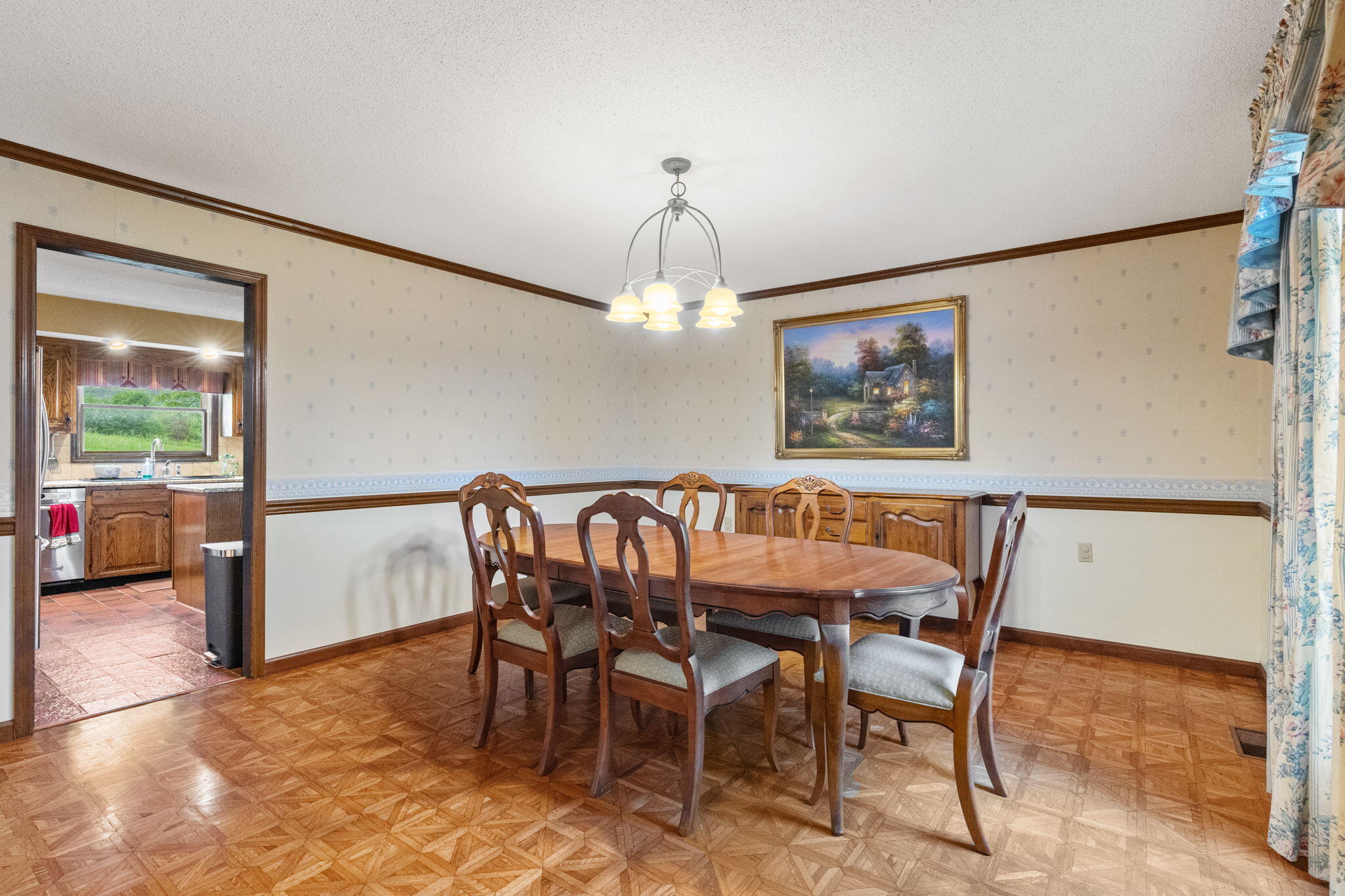 3755 Century Farm Road Castlewood, VA 24224 - Photo 6 of 54 Dining opens to kitchen