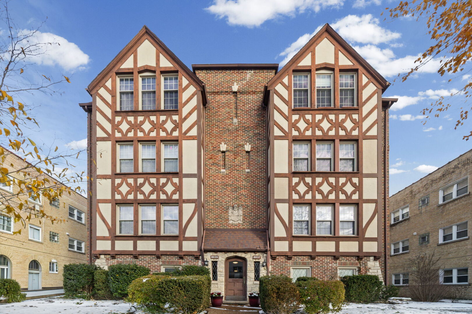 front view of a building