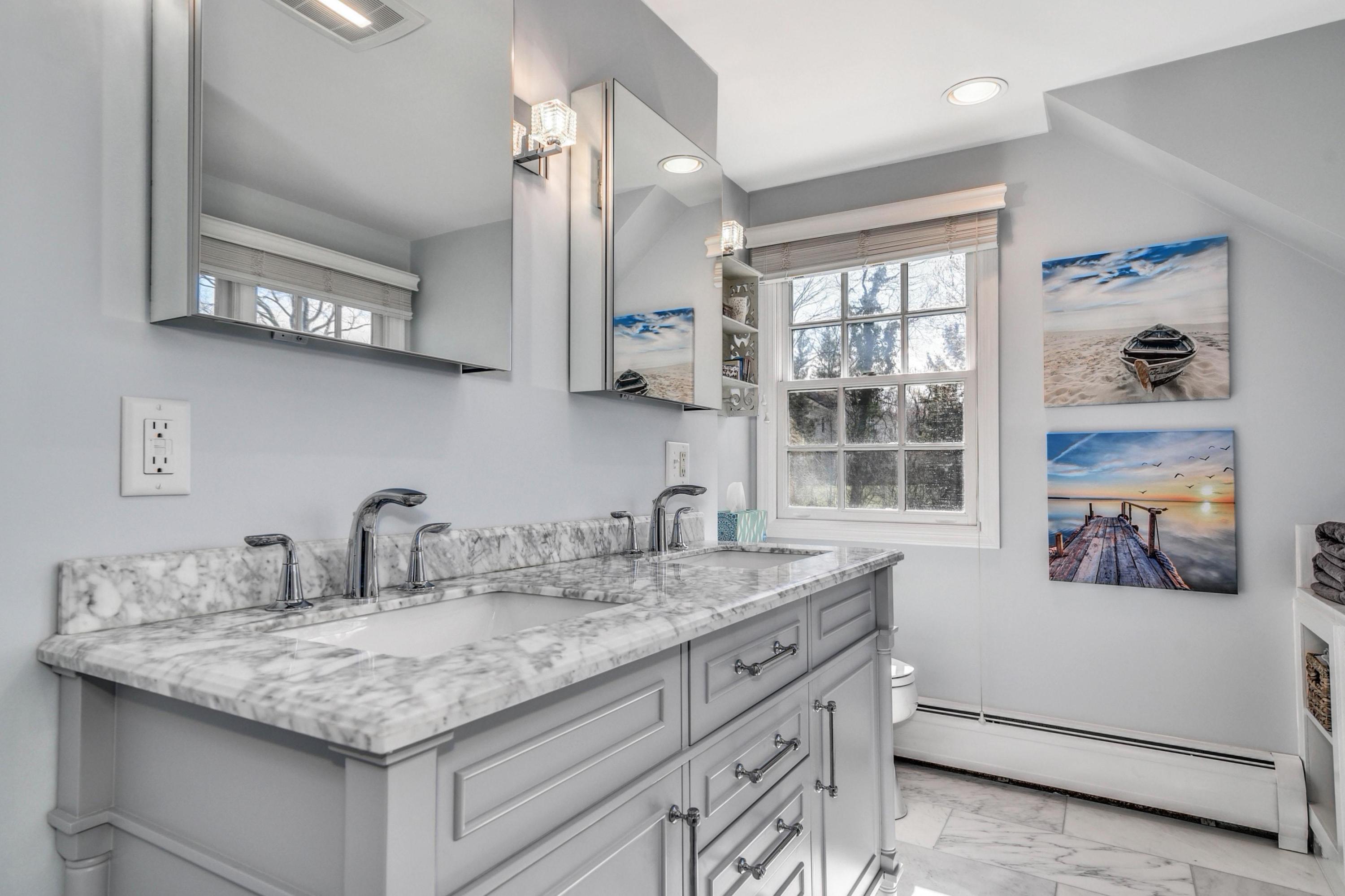28 Briar Brae Road Darien, CT 06820 - Photo 16 of 33 a kitchen with granite countertop a sink and a window