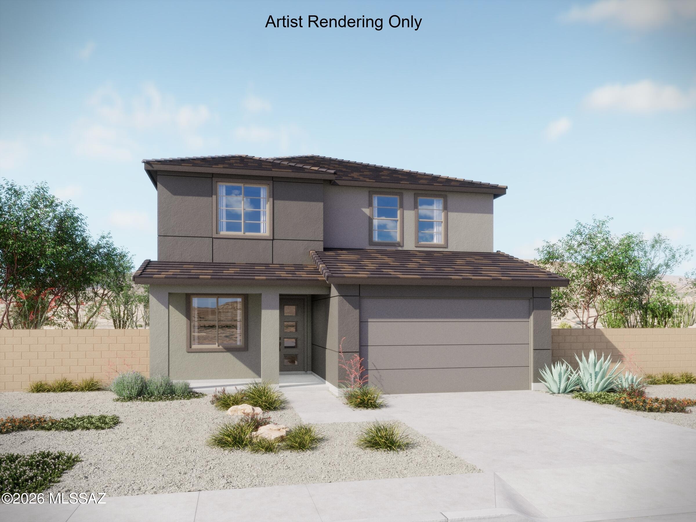 Sienna - Desert Modern elevation