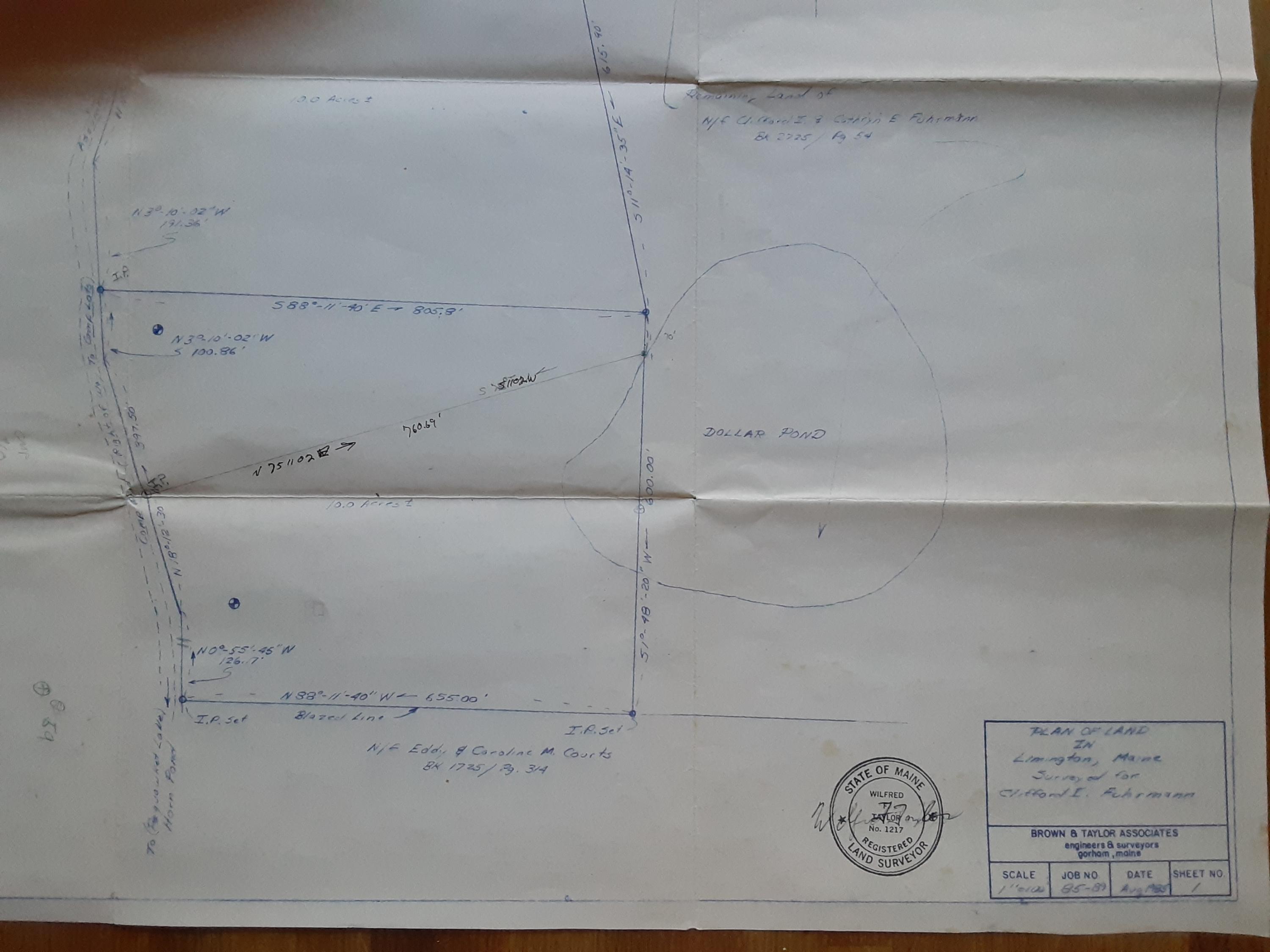 144 Pequawket Lake Road Limington, ME 04049 - Photo 45 of 45 144 Survey