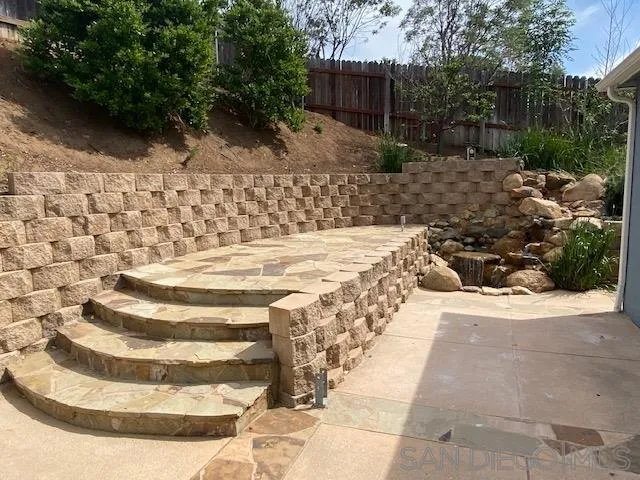 9243 Westhill Road Lakeside, CA 92040 - Photo 12 of 26 a view of a backyard of the house