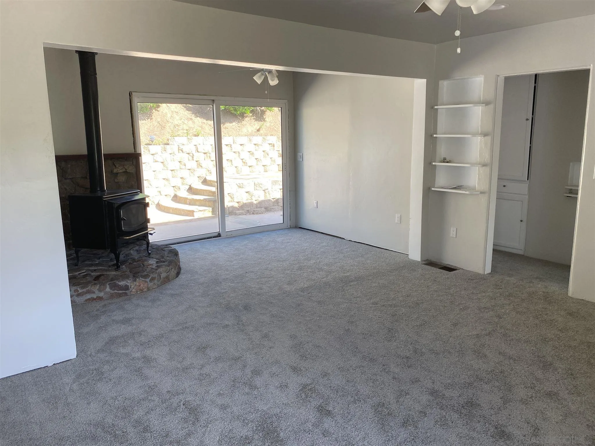 9243 Westhill Road Lakeside, CA 92040 - Photo 19 of 26 a view of an empty room with a window