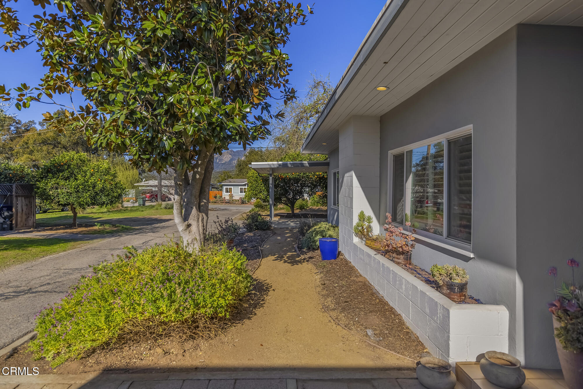 456 North Rice Road Ojai, CA 93023 - Photo 26 of 55 a view of a house with a patio