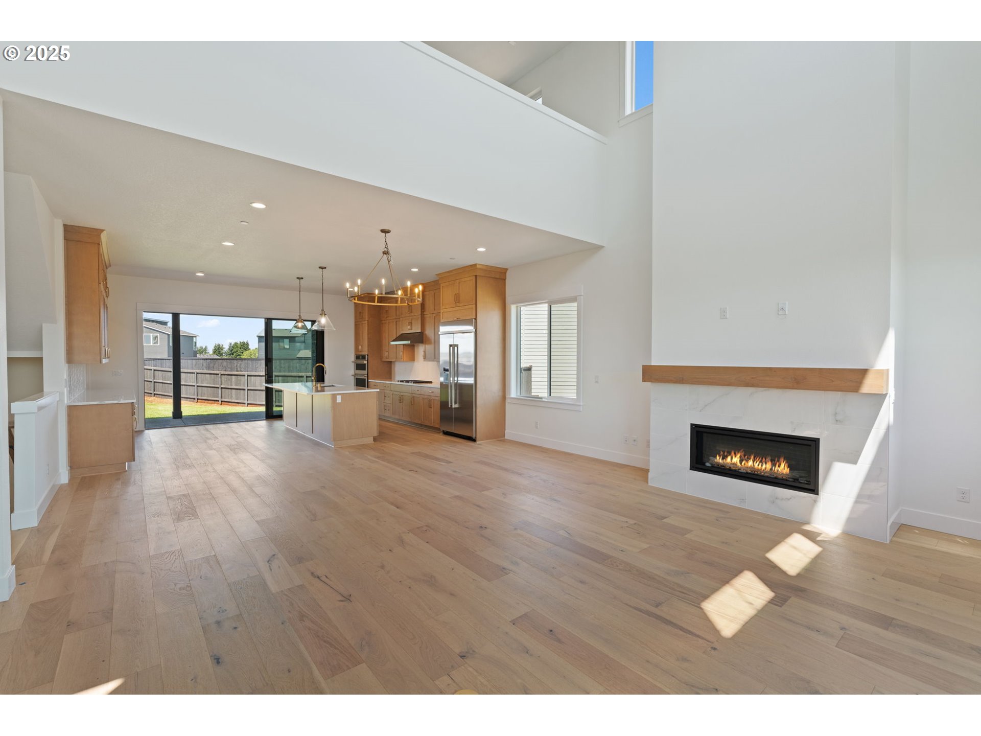 382 West Fir Loop Washougal, WA 98671 - Photo 12 of 47 a view of a living room and a fireplace